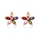 Multicolour Wintersweet Earrings